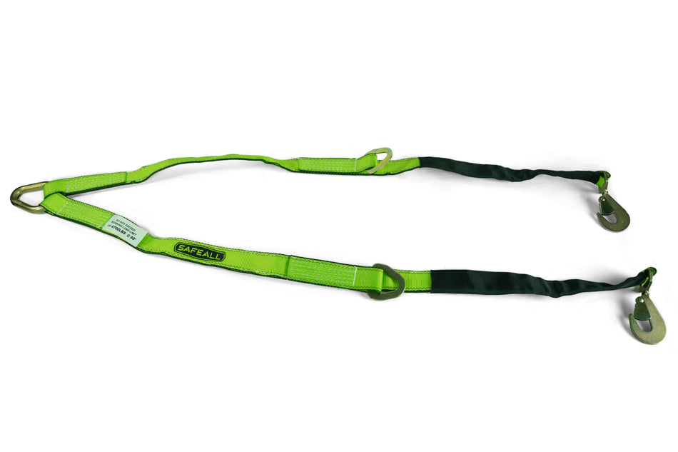 V-Strap Assembly with Twisted Snap Hooks - 4'