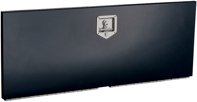 Toolbox Replacement Door 60" Metal Toolbox Door Assembly Black Powder Coated