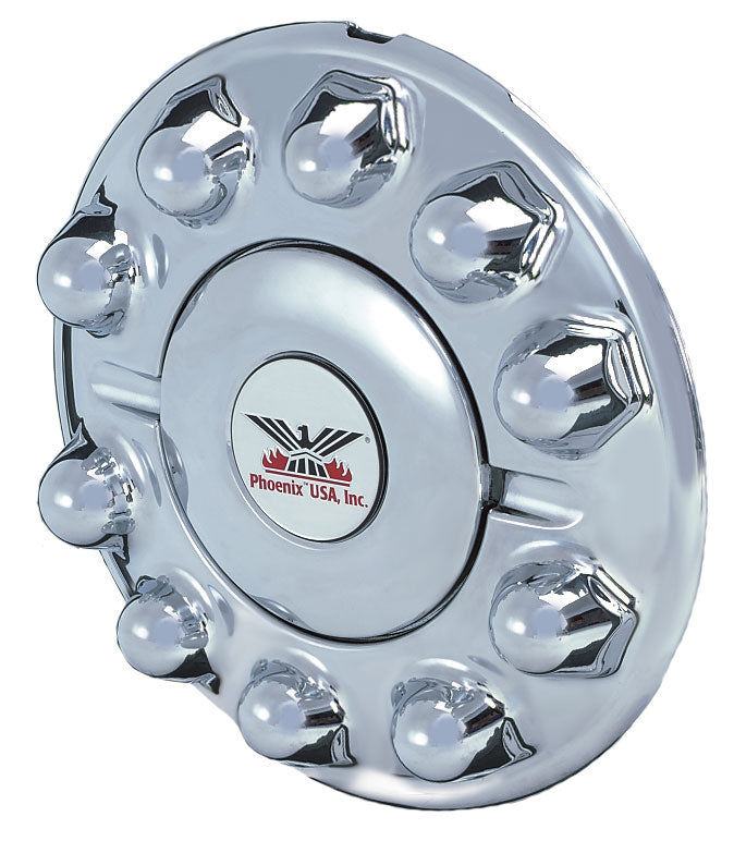 Quick Trim Hub Cover, Chrome ABS