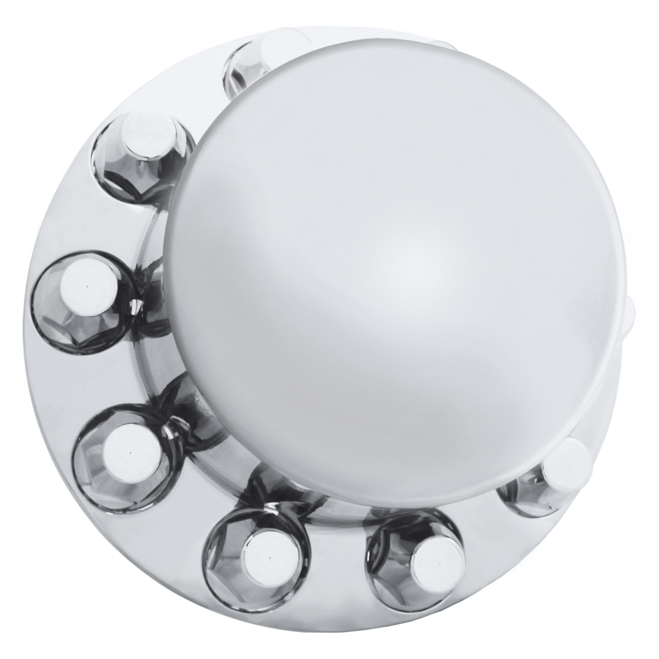 Hub And Lug Cover, Chrome ABS