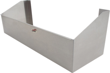 Tow Rax Aluminum Propane Fuel 4 Jug Rack 12" H x 12.5" D x 51" W