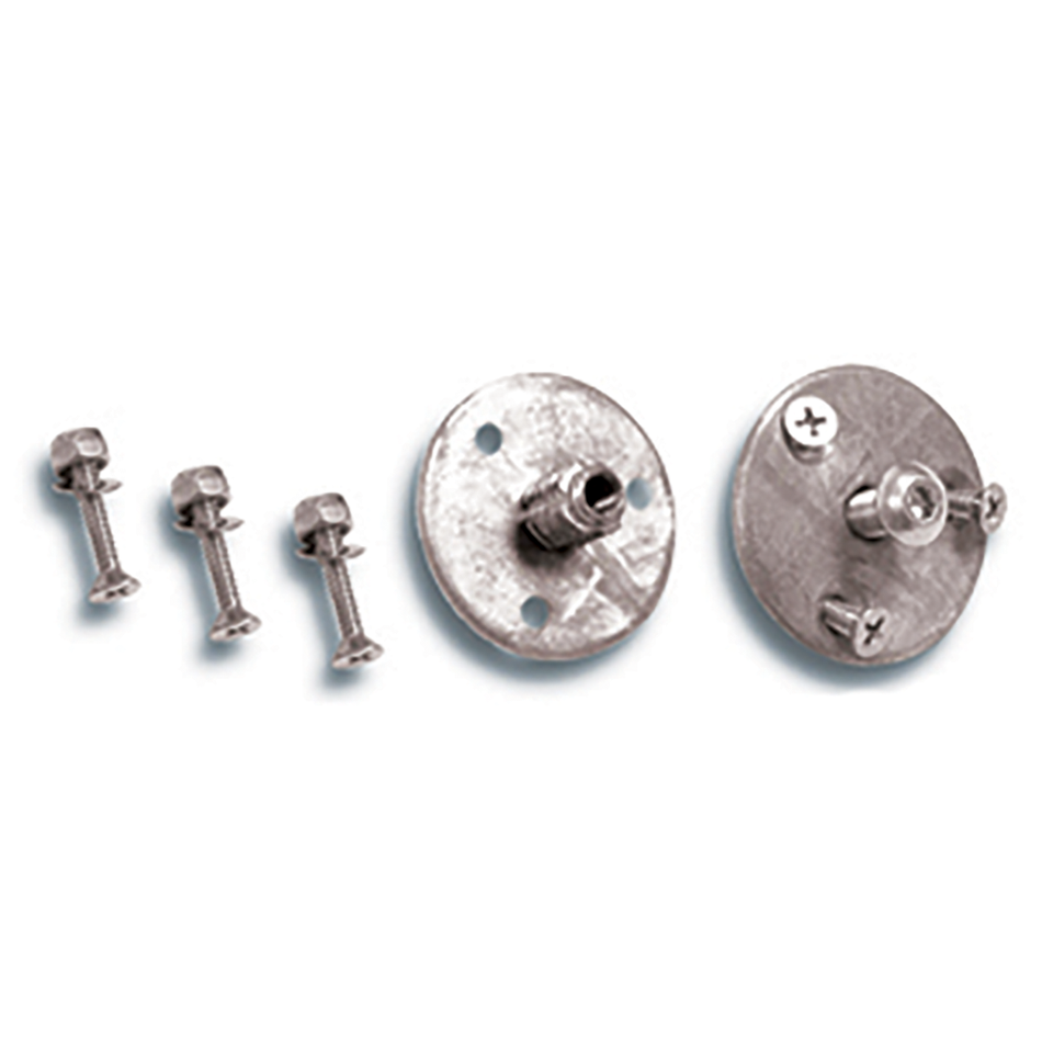Tow Rax Wheel Chock 3 Point Mounting Hardware Kit