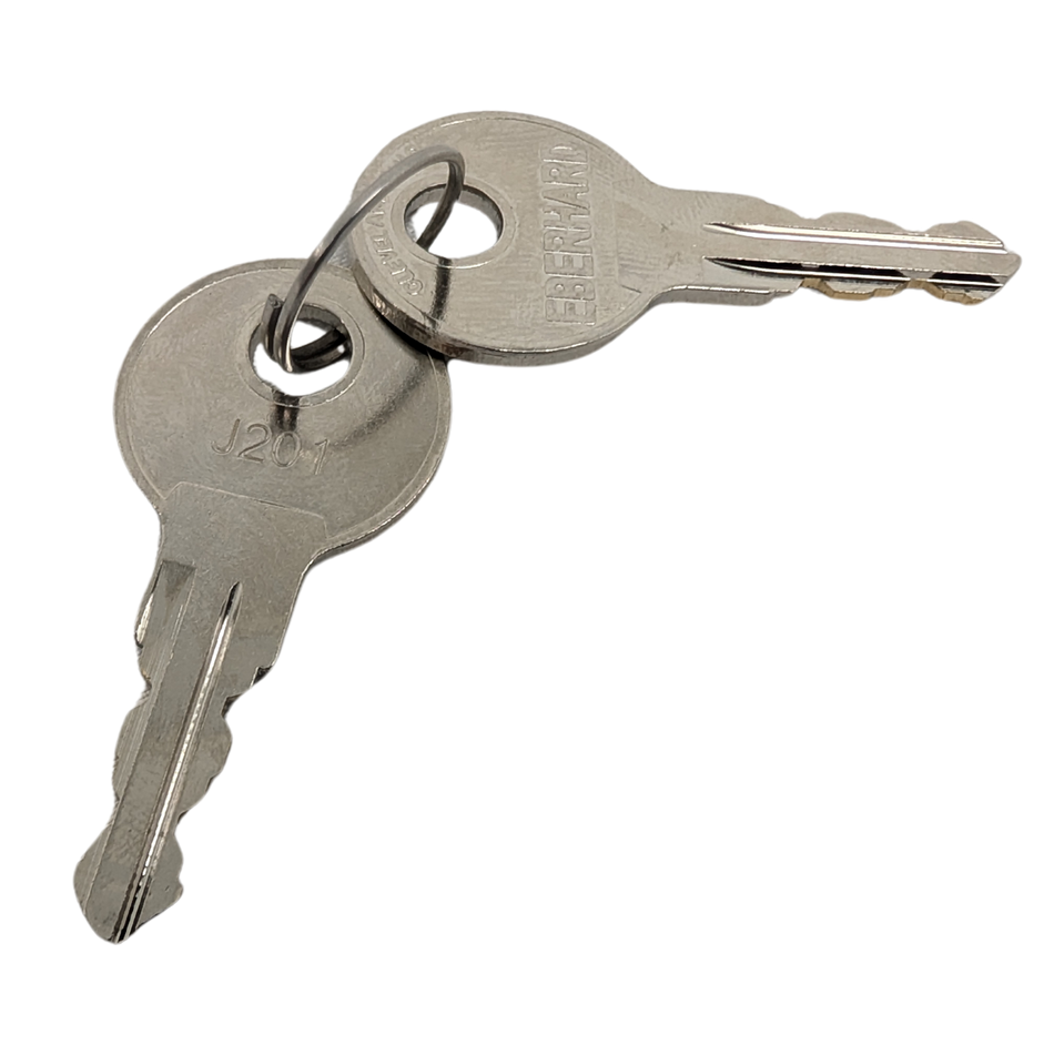 2 Keys For Eberhard Evolution Latch 2-28530-J201-03
