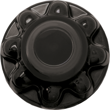 Quick Trim Hub Cover, ABS Black