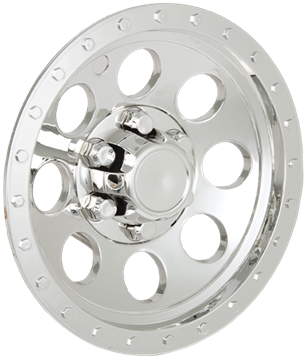 Quick Trim Wheel Cover, ABS Chrome