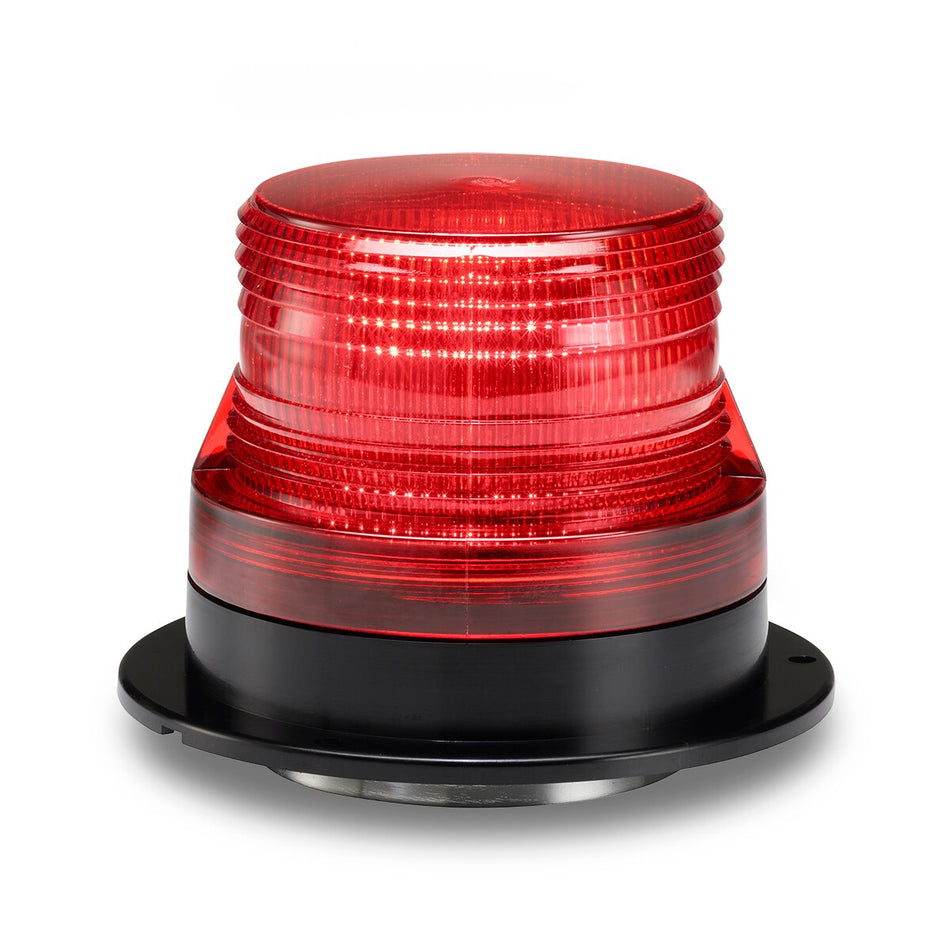 Firebolt LED Beacon - Red LEDs, Red Dome, Class 2
