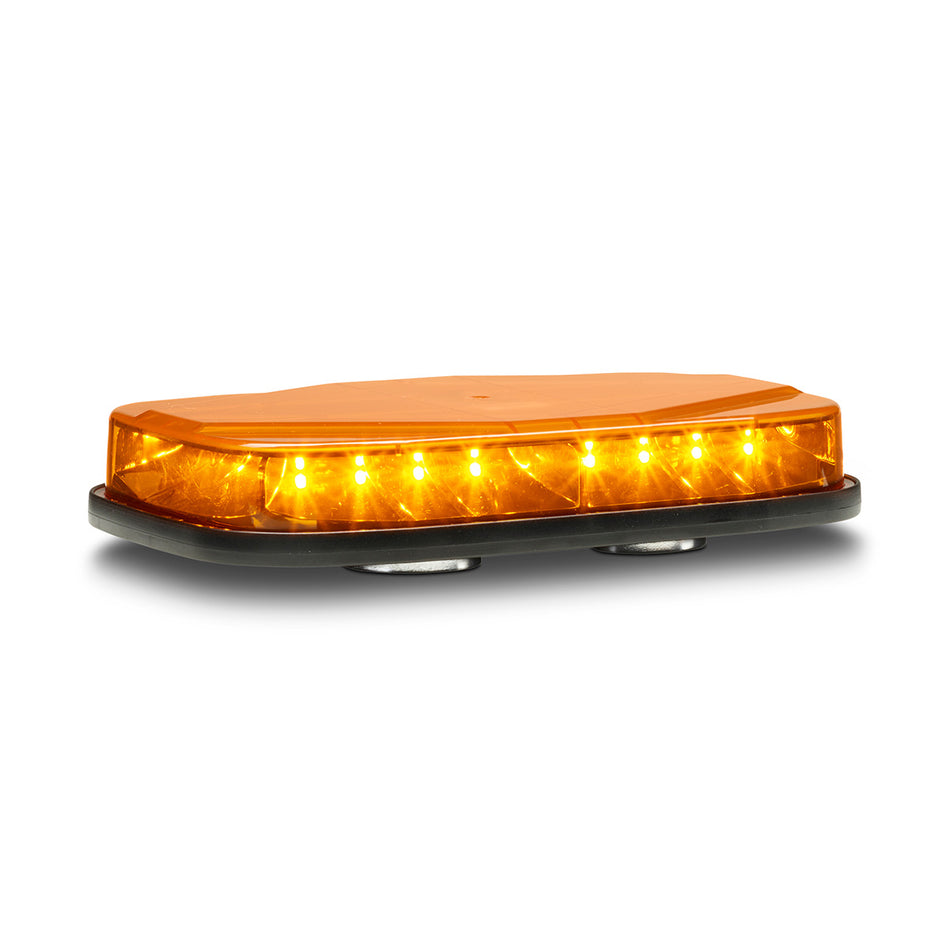 Highlighter Micro - Magnet Mount, Accessory Plug, ON/OFF Switch, Single-color, Amber LEDs, Amber Dome