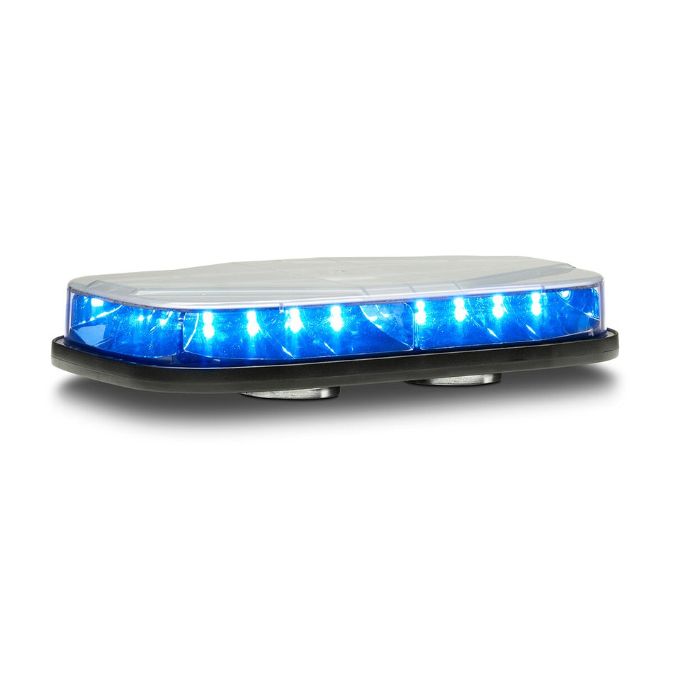 Highlighter Micro - Magnet Mount, Accessory Plug, ON/OFF Switch, Single-color, Blue LEDs, Clear Dome