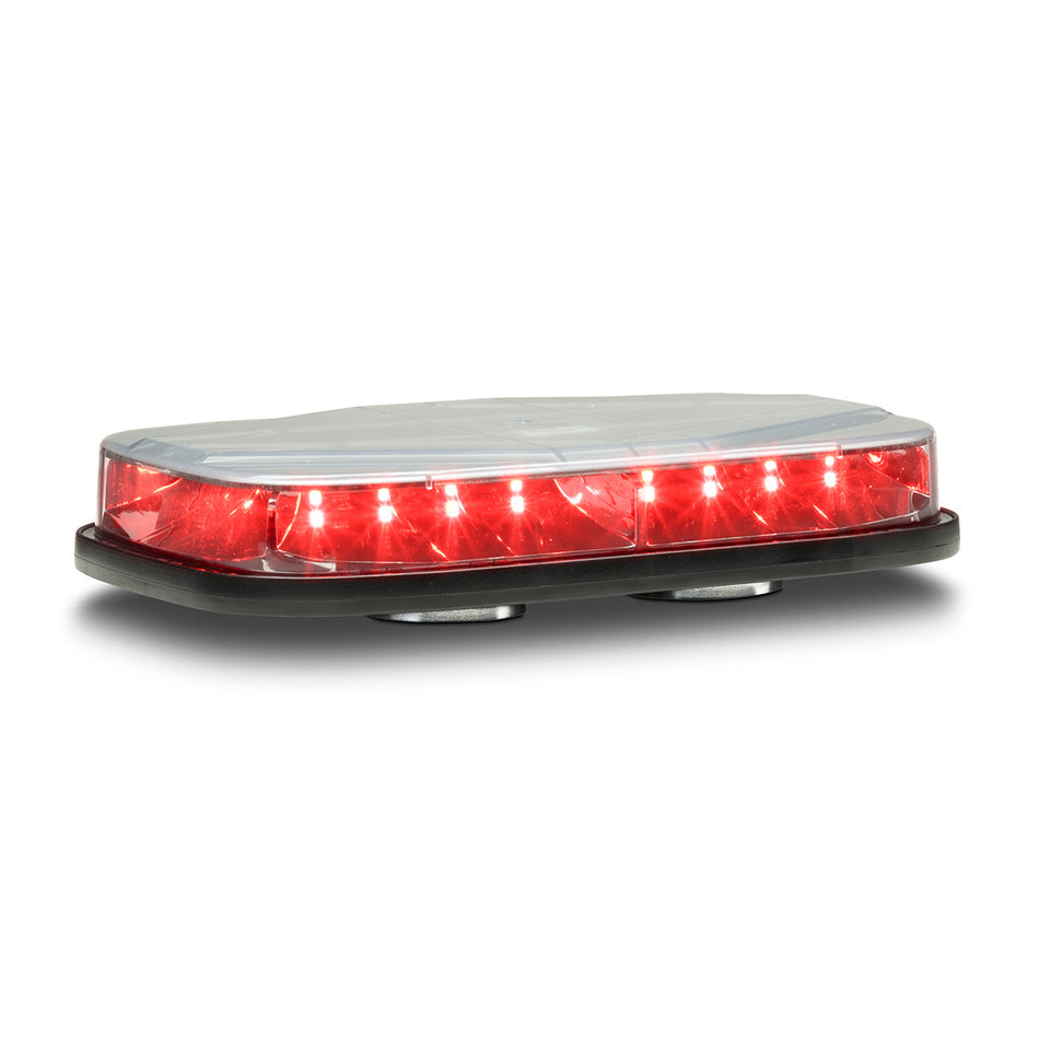 Highlighter Micro - Magnet Mount, Accessory Plug, ON/OFF Switch, Single-color, Red LEDs, Clear Dome