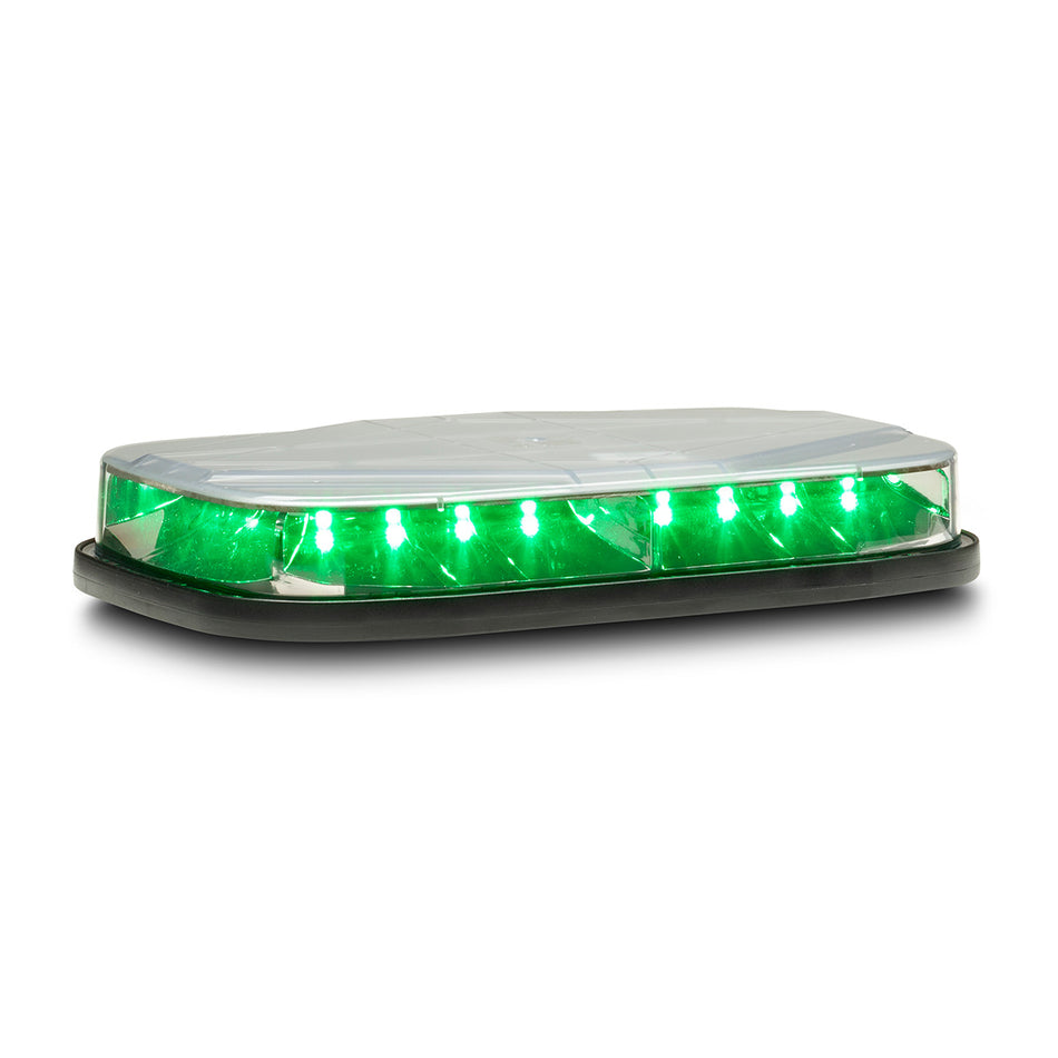 Highlighter Micro - Permanent Mount, Single-color, Green LEDs, Clear Dome