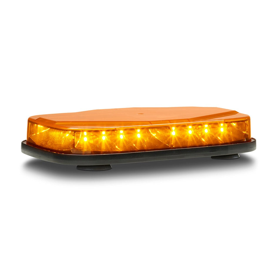 Highlighter Micro - Suction-cup Mount, Accessory Plug, ON/OFF Switch, Single-color, Amber LEDs, Amber Dome