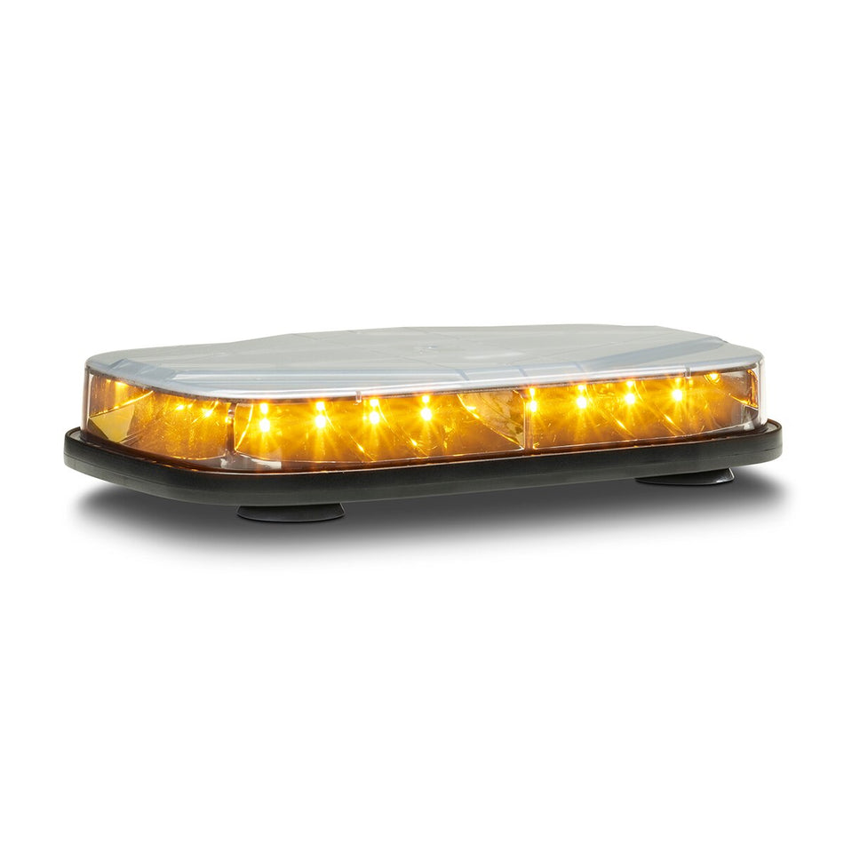 Highlighter Micro - Suction-cup Mount, Accessory Plug, ON/OFF Switch, Single-color, Amber LEDs, Clear Dome