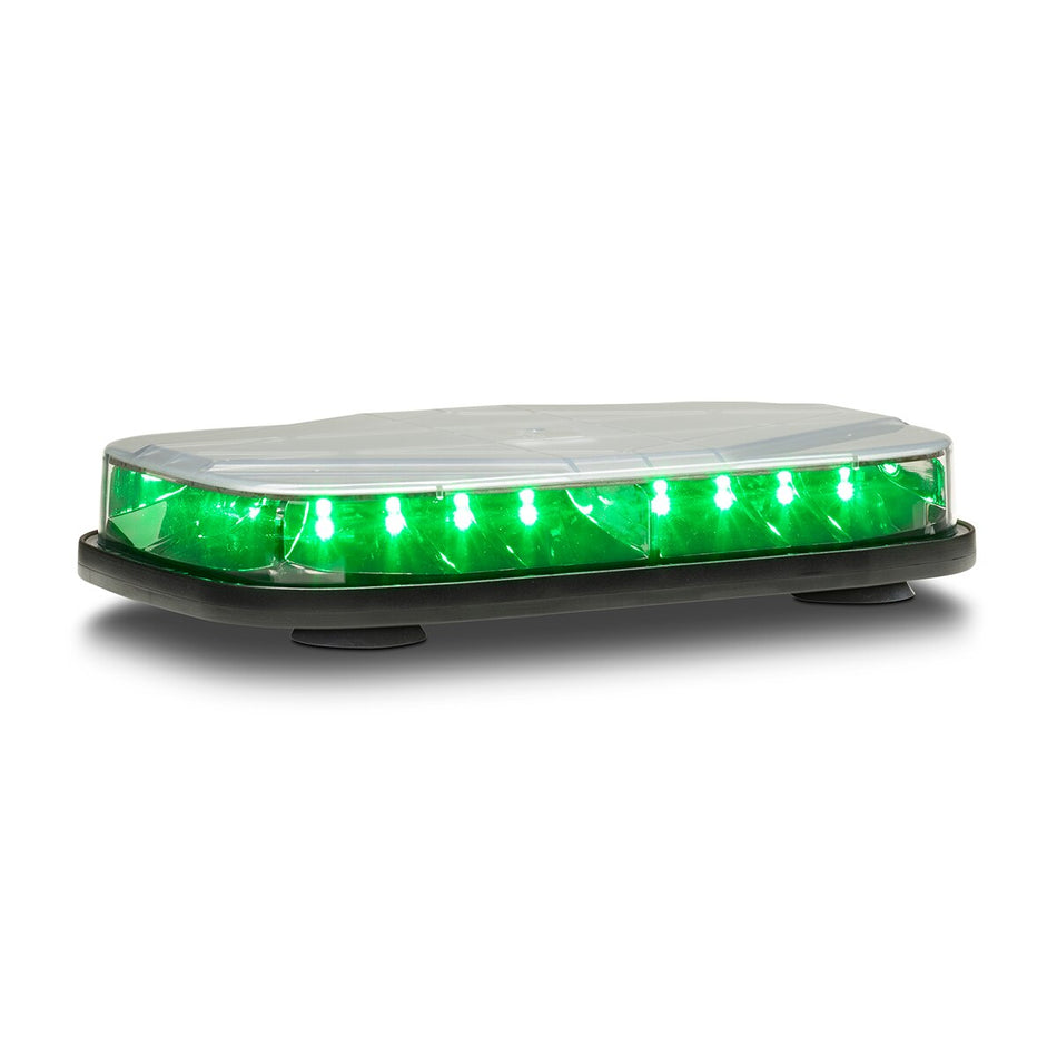 Highlighter Micro - Suction-cup Mount, Accessory Plug, ON/OFF Switch, Single-color, Green LEDs, Clear Dome
