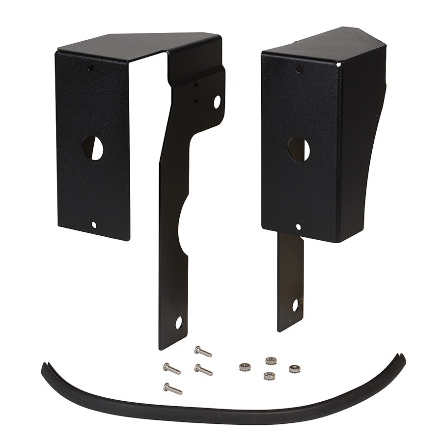 MicroPulse Brackets - Pair of Drill-less Taillight Brackets for Vertical Orientation, Each Bracket Holds (1) MPS6U/MPS12U Light, Ford F-150, 2023+, (will Not Fit Lightning)