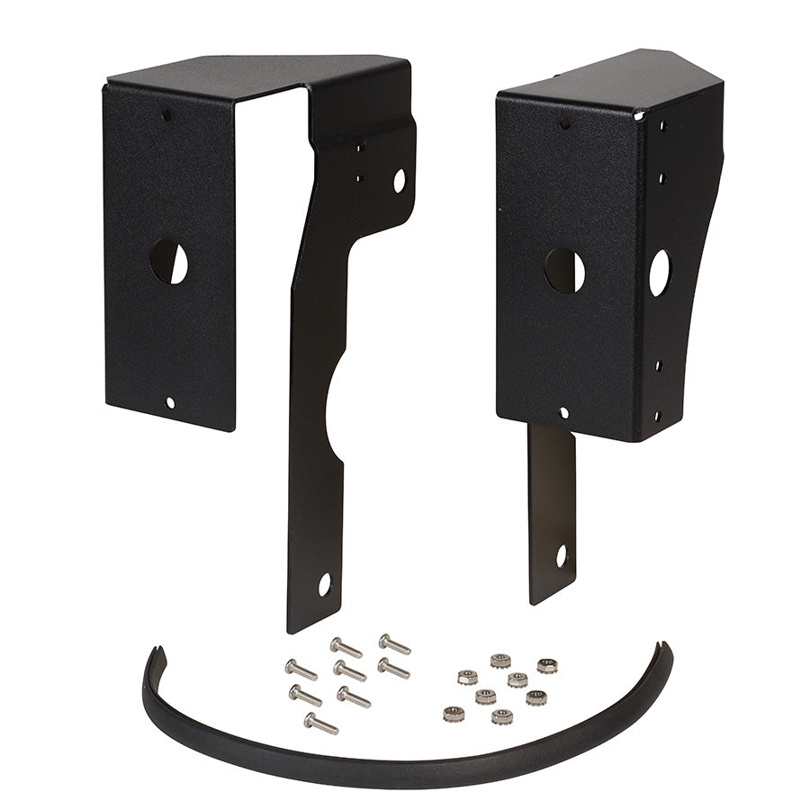MicroPulse Brackets - Pair of Drill-less Taillight Brackets for Vertical Orientation, Each Bracket Holds (1) MPS6U/MPS12U Light and (1) MPS3U/MPS6U Light, Ford F-150, 2023+, (will Not Fit Lightning)