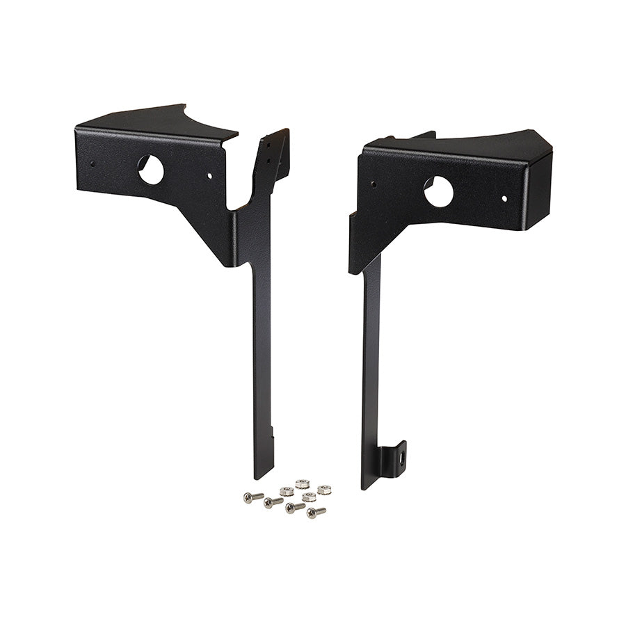 MicroPulse Brackets - Pair of Drill-less Taillight Brackets for Horizontal Orientation, Each Bracket Holds (1) MPS3U Light, Ram, 2024+