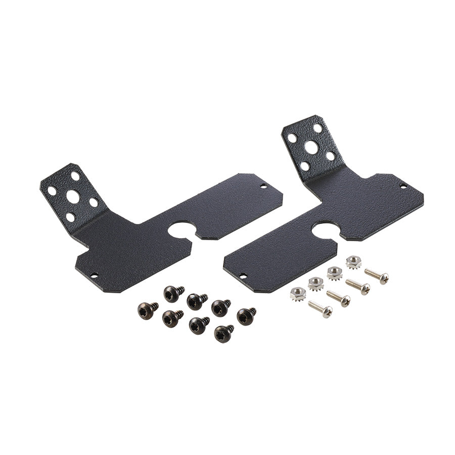 MicroPulse Wide Angle Brackets - Pair of Side Mirror Brackets, Each Bracket Holds (1) MPSW9 or (1) Mpswp Light, Chevrolet Silverado 1500, 2019-2026