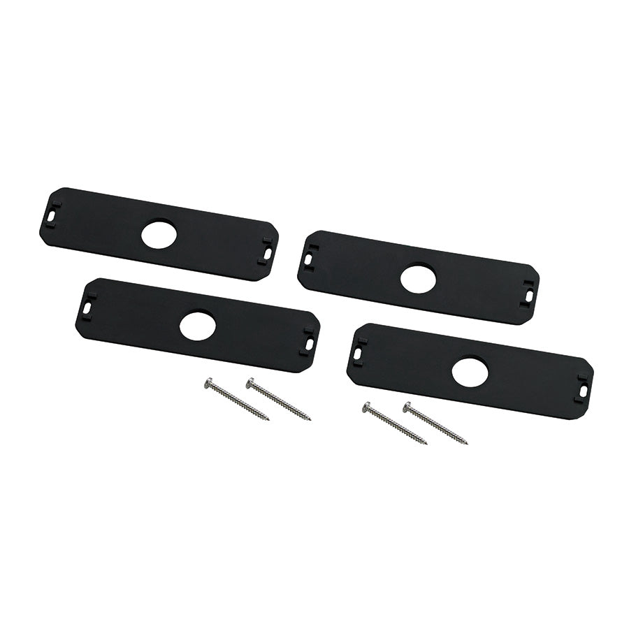 MicroPulse Wide Angle Brackets - Kit for (4) 5-degree Rubber Mounting Wedges for Use with MPSW9 Lights