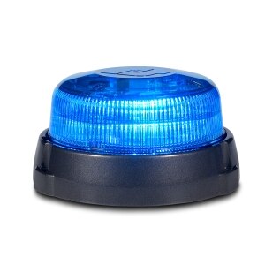 Pro LED Beacon - Single-color, Short, Blue LEDs, Blue Dome