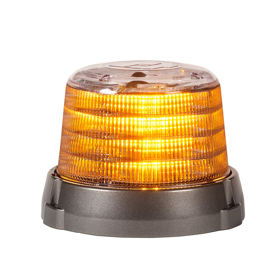 Pro LED Beacon - Dual-color, Tall, Amber/White LEDs, Clear Dome