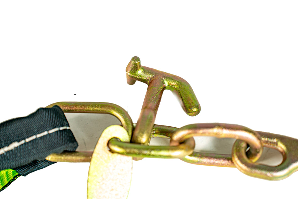 V-Strap Assembly with 8" J & TJ Hooks - 2'