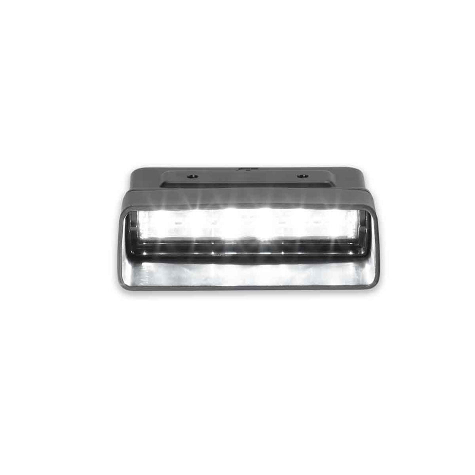 Xstream Interior Warning Light - Single-head, Tri-color, Blue/Red/White LEDs, Wire Leads